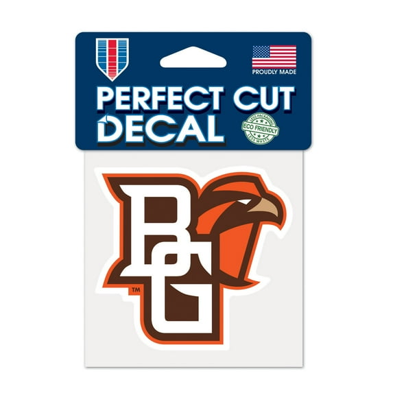 NCAA Bowling Green Prime 4" x 4" Perfect Cut Decal