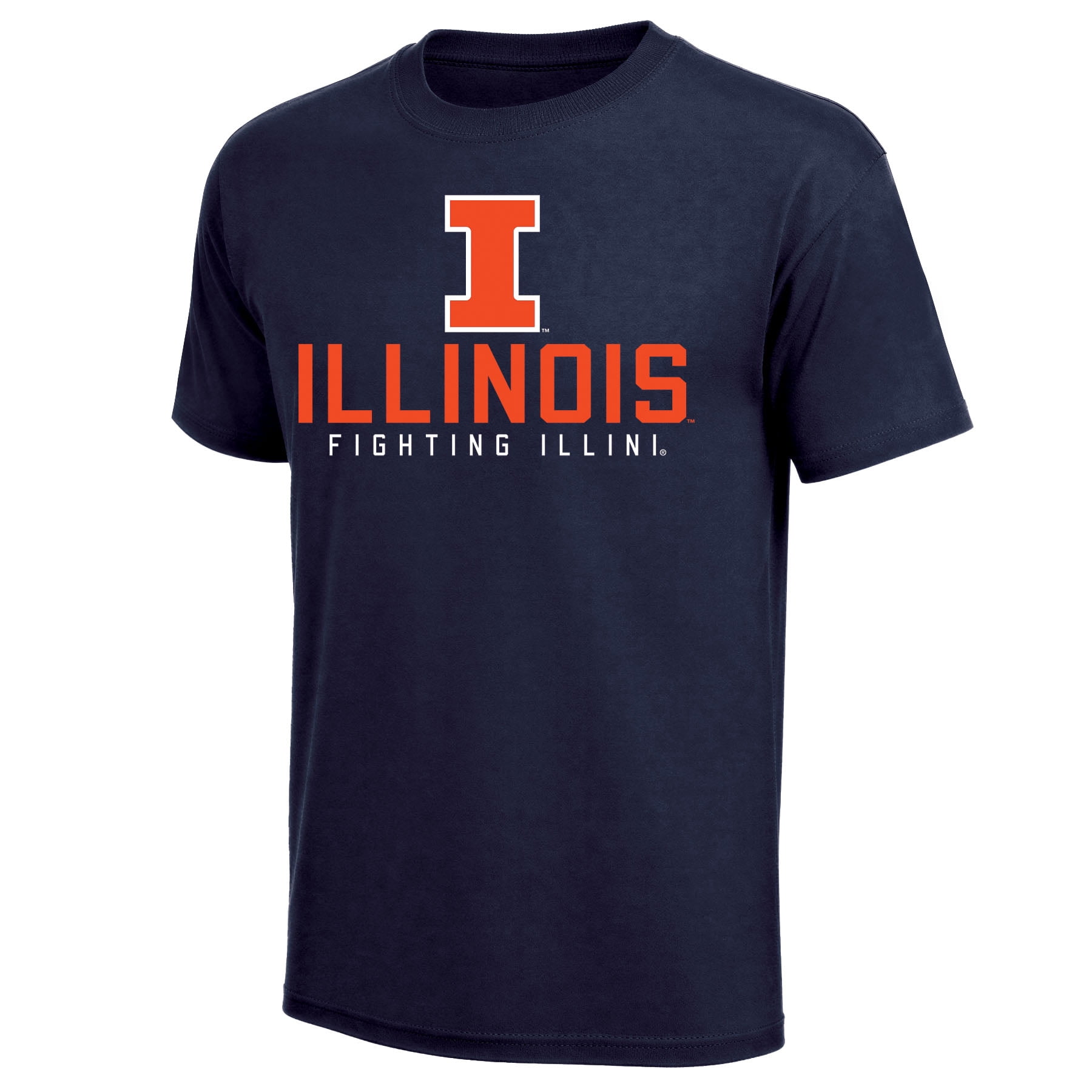 NCAA Boys Illinois Fighting Illini Primary Logo Graphic T-Shirt