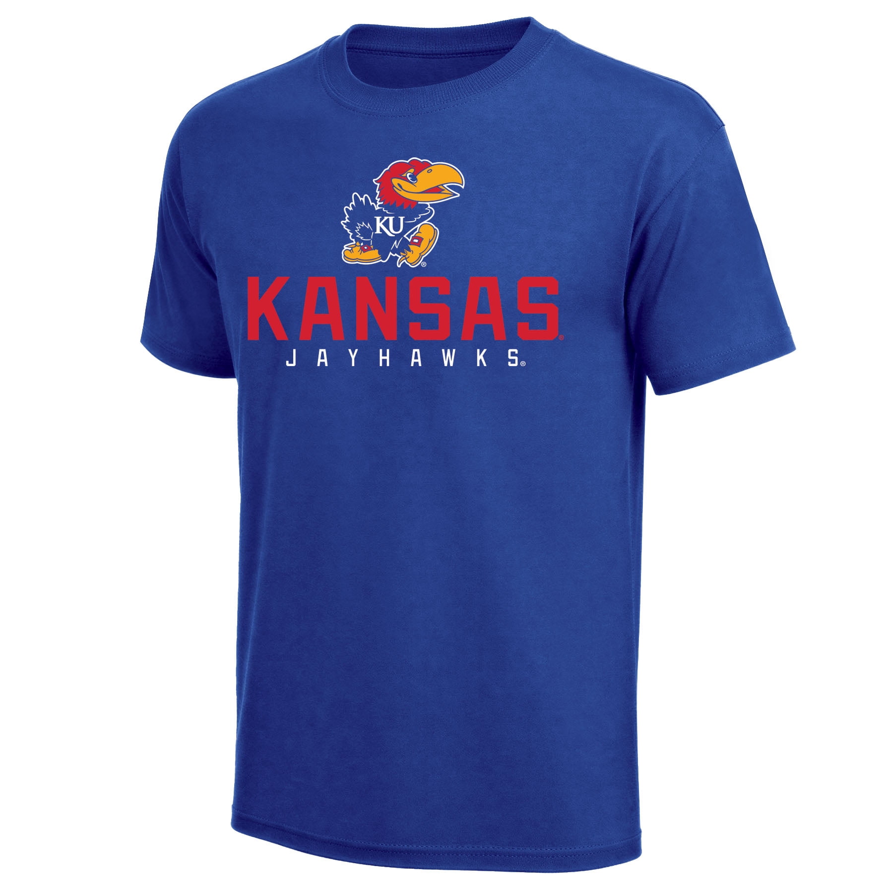 NCAA Boys Kansas Jayhawks Primary Logo Graphic T-Shirt