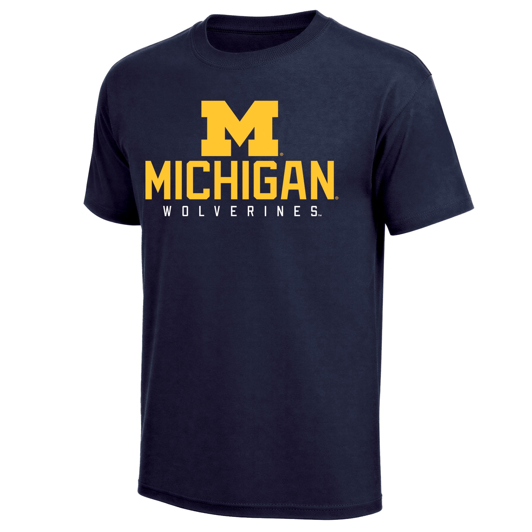 NCAA Boys Michigan Wolverines Primary Logo Graphic T-Shirt