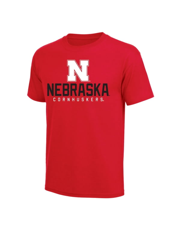 NCAA Boys Nebraska Huskers Primary Logo Graphic T-Shirt