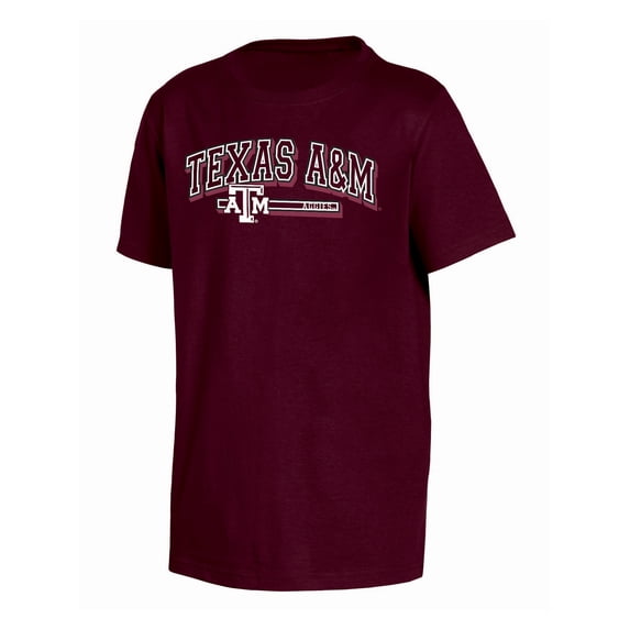 NCAA Boys’ Texas A&M Aggies Short Sleeve Cotton T-Shirt