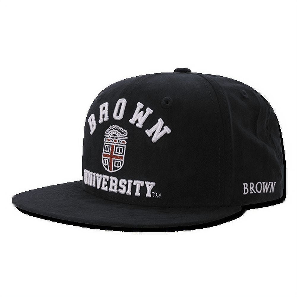 NCAA Brown Bears University Flat Bill Faux Suede Snapback Baseball Caps Hats