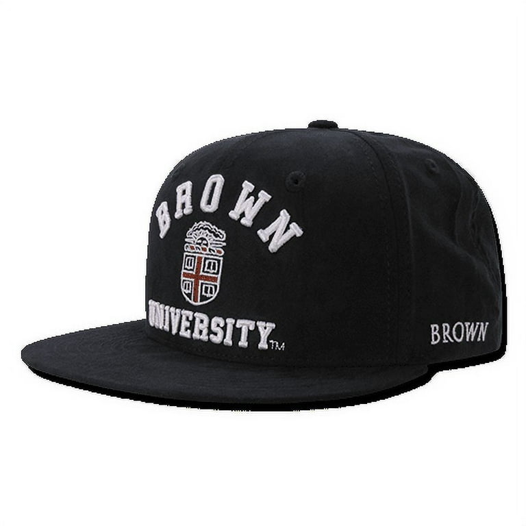 pfundig NCAA Brown Bears Snapback Faux Baseball Hats Flat University Suede Bill Caps