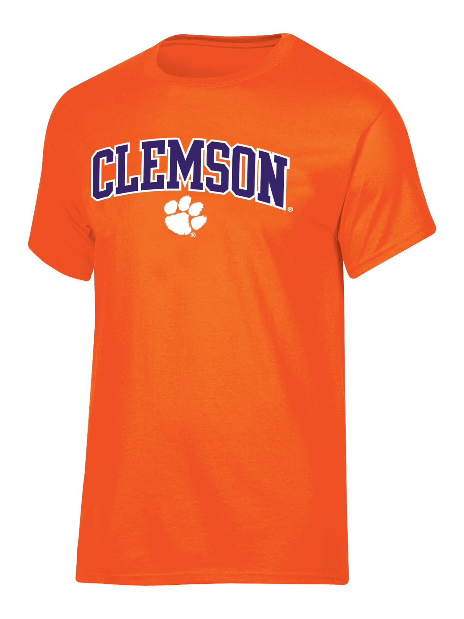 NCAA Clemson Tigers Men's Arch Over Logo Tee