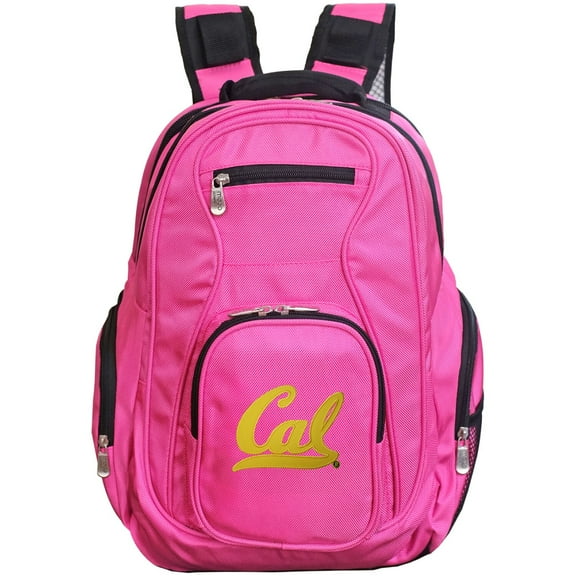 NCAA California Bears Pink Premium Laptop Backpack