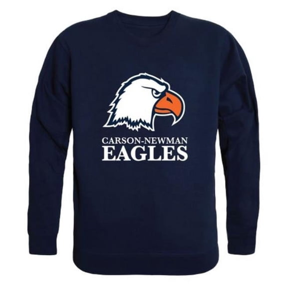 NCAA Carson-Newman Eagles College Crewneck Sweater, Navy - Extra Large