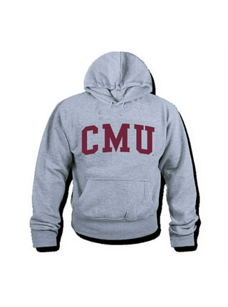 NCAA Central Michigan University Hoodie Sweatshirt Game Day Fleece Heather  Grey XL 