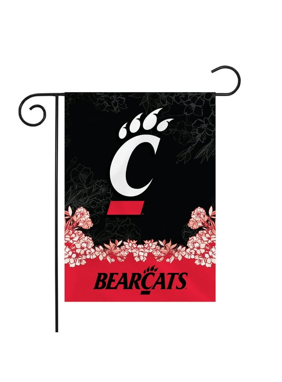 NCAA  Cincinnati Bearcats Primary 13" x 18" Double Sided Garden Flag
