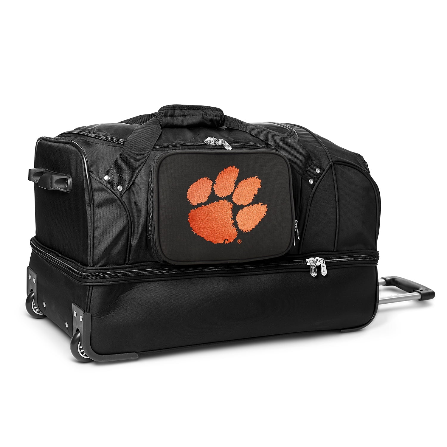 NCAA Clemson Tigers 27 in. Nylon Wheeled Duffel