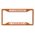 thumbnail image 1 of NCAA Clemson Tigers Team Colored Small Over Small License Plate Frame, 1 of 2