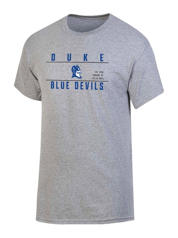 NCAA Men's Duke Blue Devils Bar Logo Crewneck Tee