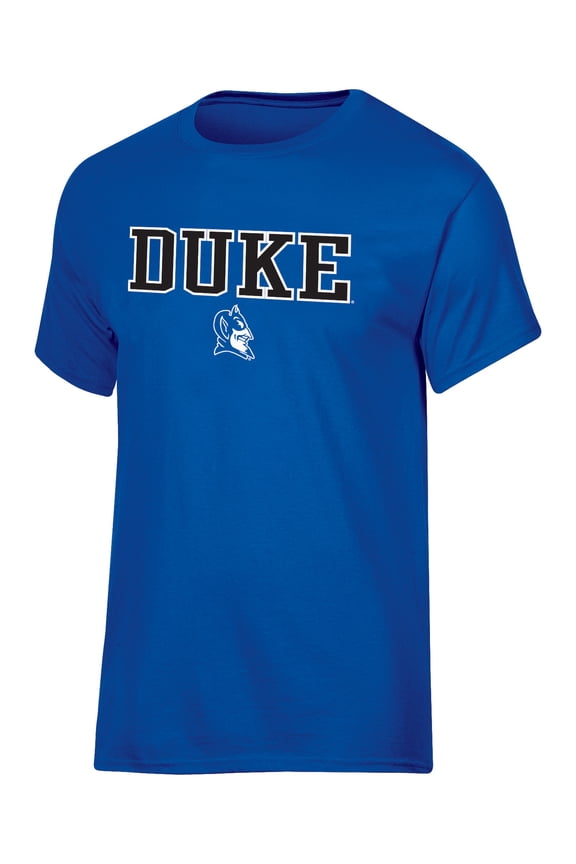 NCAA Duke Blue Devils Men's Arch Over Logo Tee