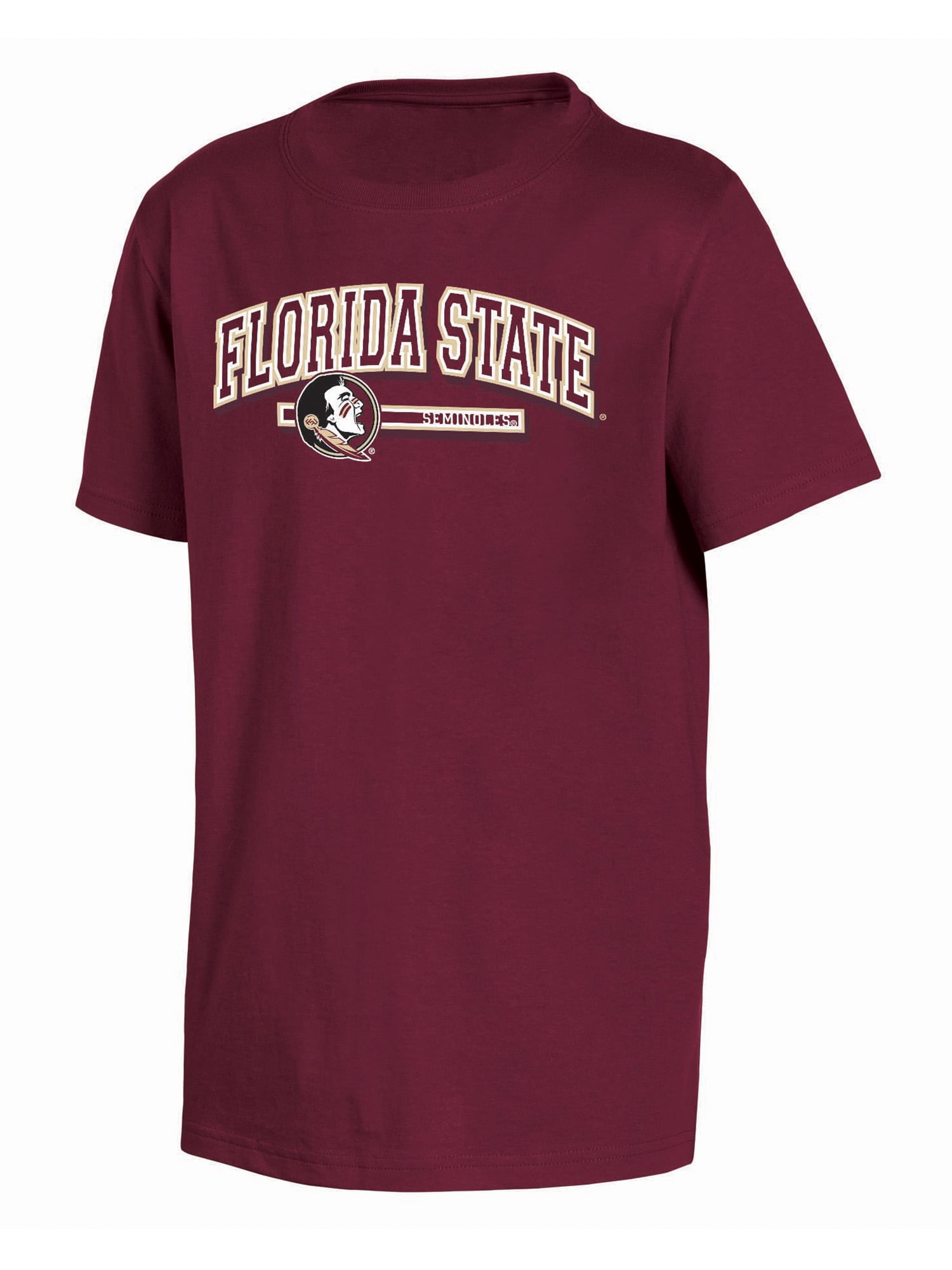 NCAA Boys' Short Sleeve Cotton T-Shirt, Officially Licensed College Team Logo Tee, Comfortable Crewneck Sports Fan Apparel