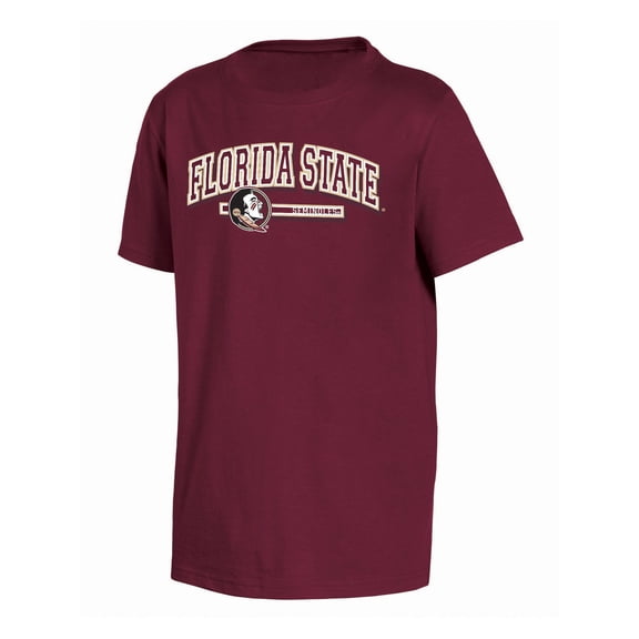 NCAA Boys' Short Sleeve Cotton T-Shirt, Officially Licensed College Team Logo Tee, Comfortable Crewneck Sports Fan Apparel