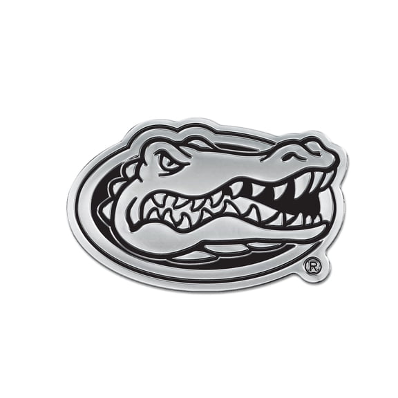 NCAA Florida Gators Team Metal Chrome Free Form Auto Emblem
