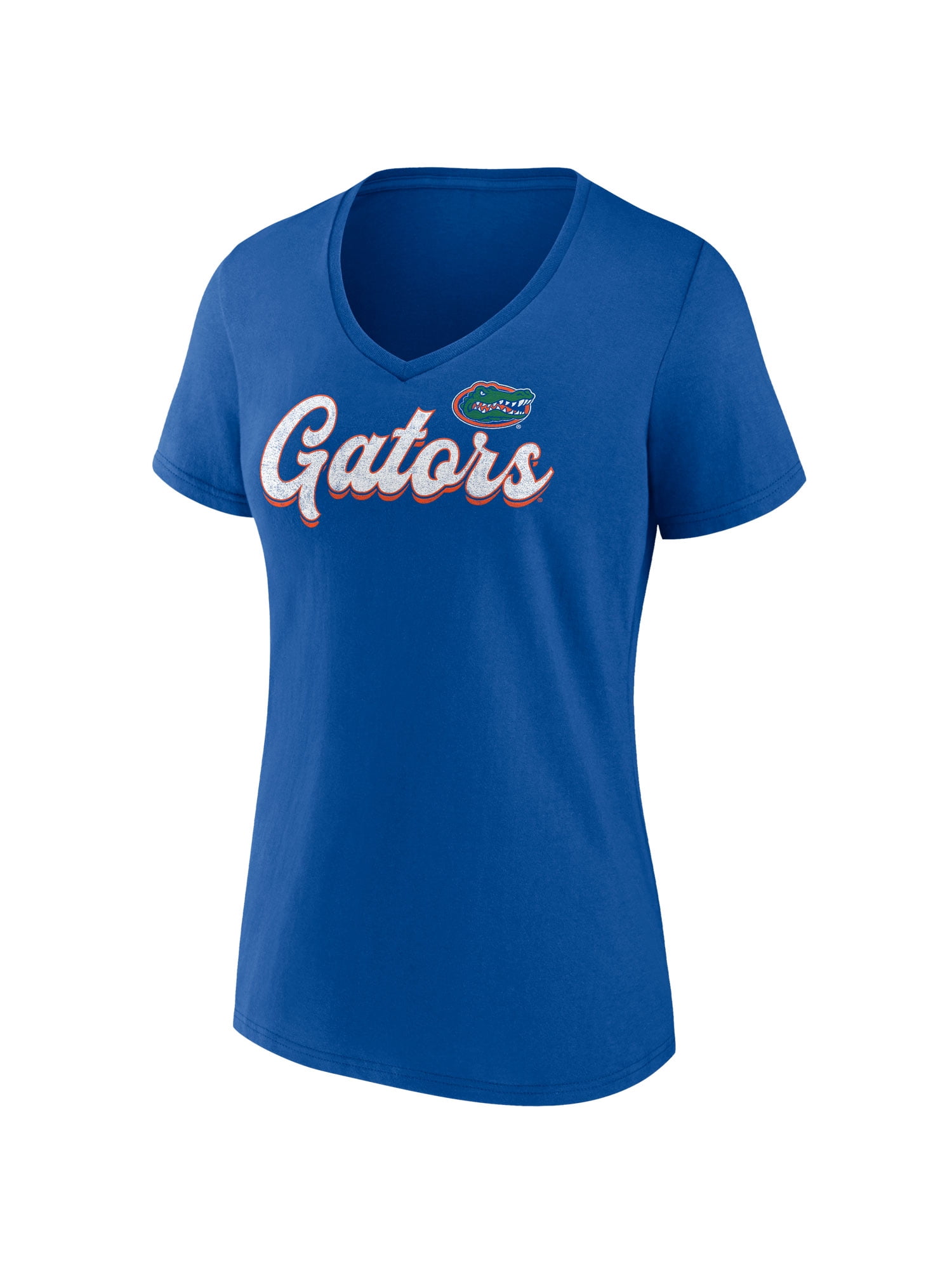 NCAA Florida Gators Women's Cotton Blue Short Sleeve T-Shirt