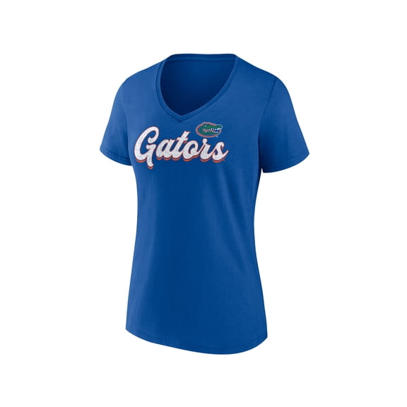 NCAA Florida Gators Women's Cotton Blue Short Sleeve T-Shirt