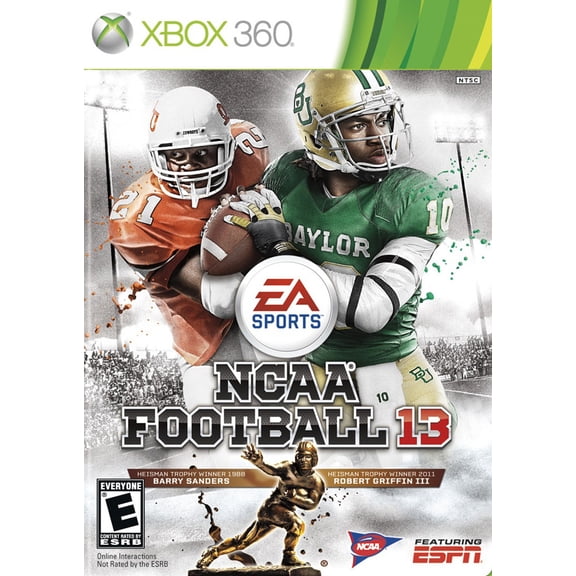 Pre-Owned NCAA Football 13 by Electronic Arts for Xbox 360, Physical Sports Game, 1 Offline Player