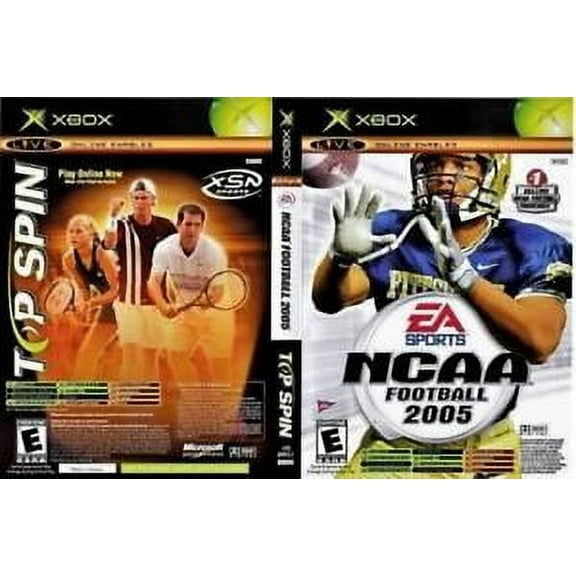 Pre-Owned NCAA Football 2005 / Top Spin (Xbox)
