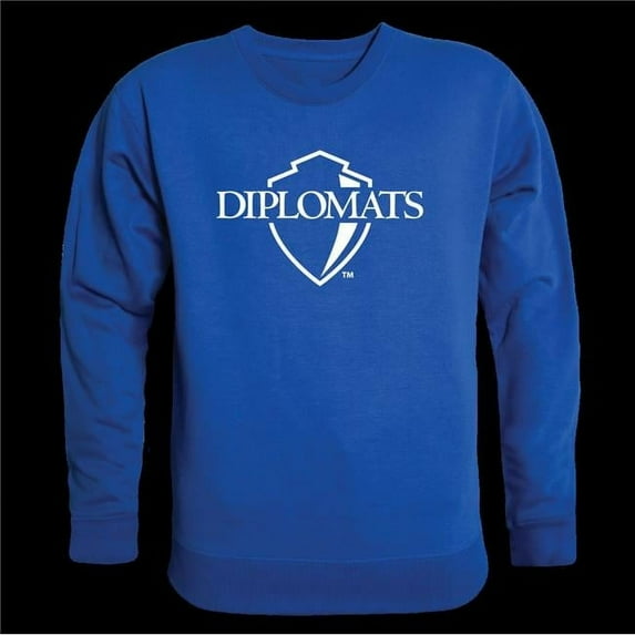 NCAA Franklin & Marshall Diplomats College Crewneck Sweater, Royal - Small