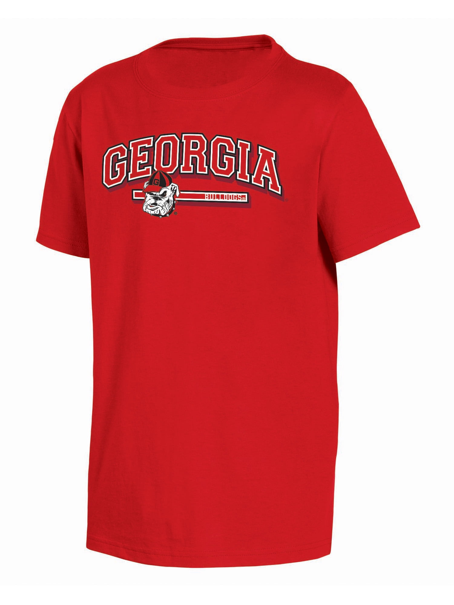NCAA Boys' Short Sleeve Cotton T-Shirt, Officially Licensed College Team Logo Tee, Comfortable Crewneck Sports Fan Apparel