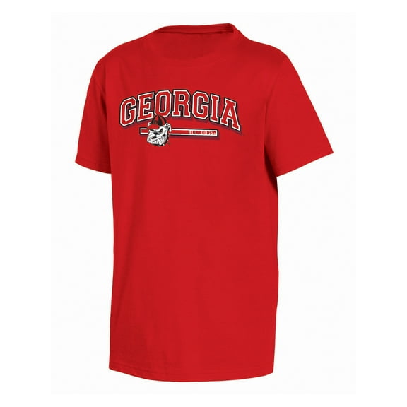 NCAA Boys' Short Sleeve Cotton T-Shirt, Officially Licensed College Team Logo Tee, Comfortable Crewneck Sports Fan Apparel