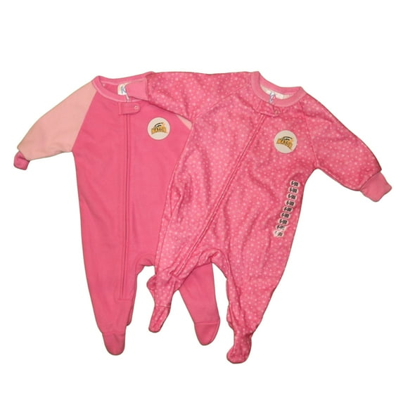 NCAA GMU George Mason University Patriots Baby Girls' Long Sleeve Blanket Sleeper (2T)