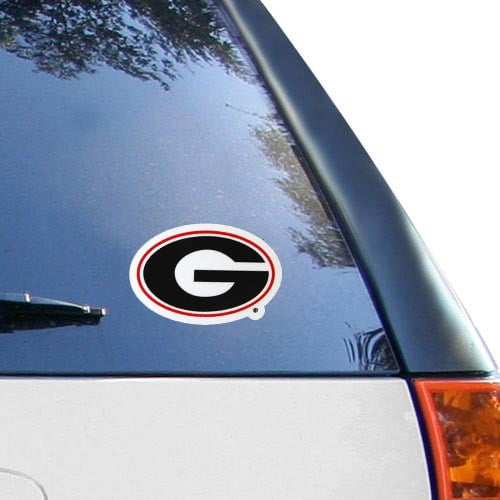 NCAA Georgia Bulldogs Logo 4" x 4" Perfect Cut Decal