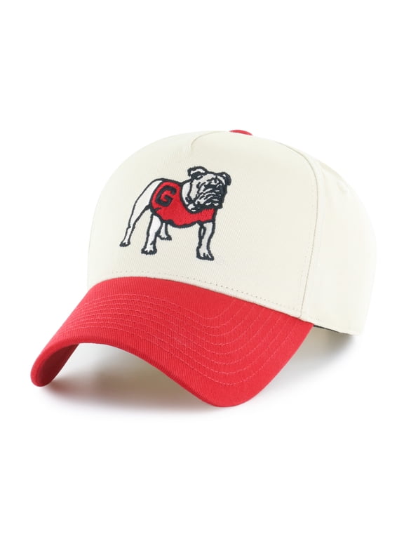 NCAA Georgia Bulldogs Two Tone Pinch Front Adjustable Hat