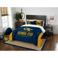 thumbnail image 1 of Georgia Tech Yellowjackets NCAA Full Comforter Set (Modern Take Series) (86" x 86"), 1 of 2