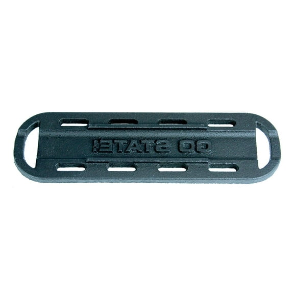 NCAA "Go State" Hot Dog Cast Iron Branding Grill Iron Accessory