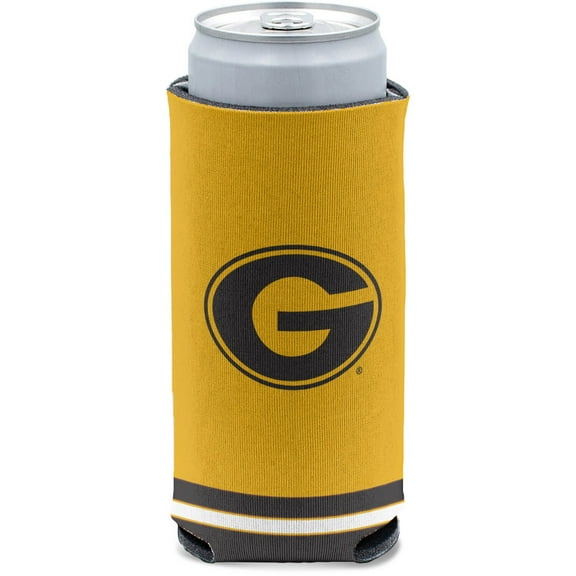 NCAA Grambling State Prime 12oz Slim Can Cooler, Collapsible