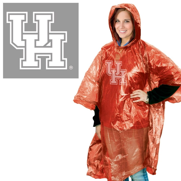 NCAA Houston Cougars Prime Rain Poncho