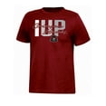 thumbnail image 1 of NCAA INDIANA UNIV OF PENN Girls Primry Color Cotton SS TEE Glitter OPP, 1 of 2