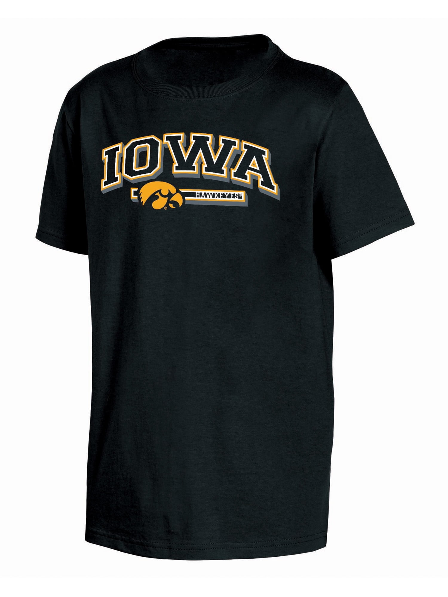NCAA Boys’ Iowa Hawkeyes Short Sleeve Cotton T-Shirt