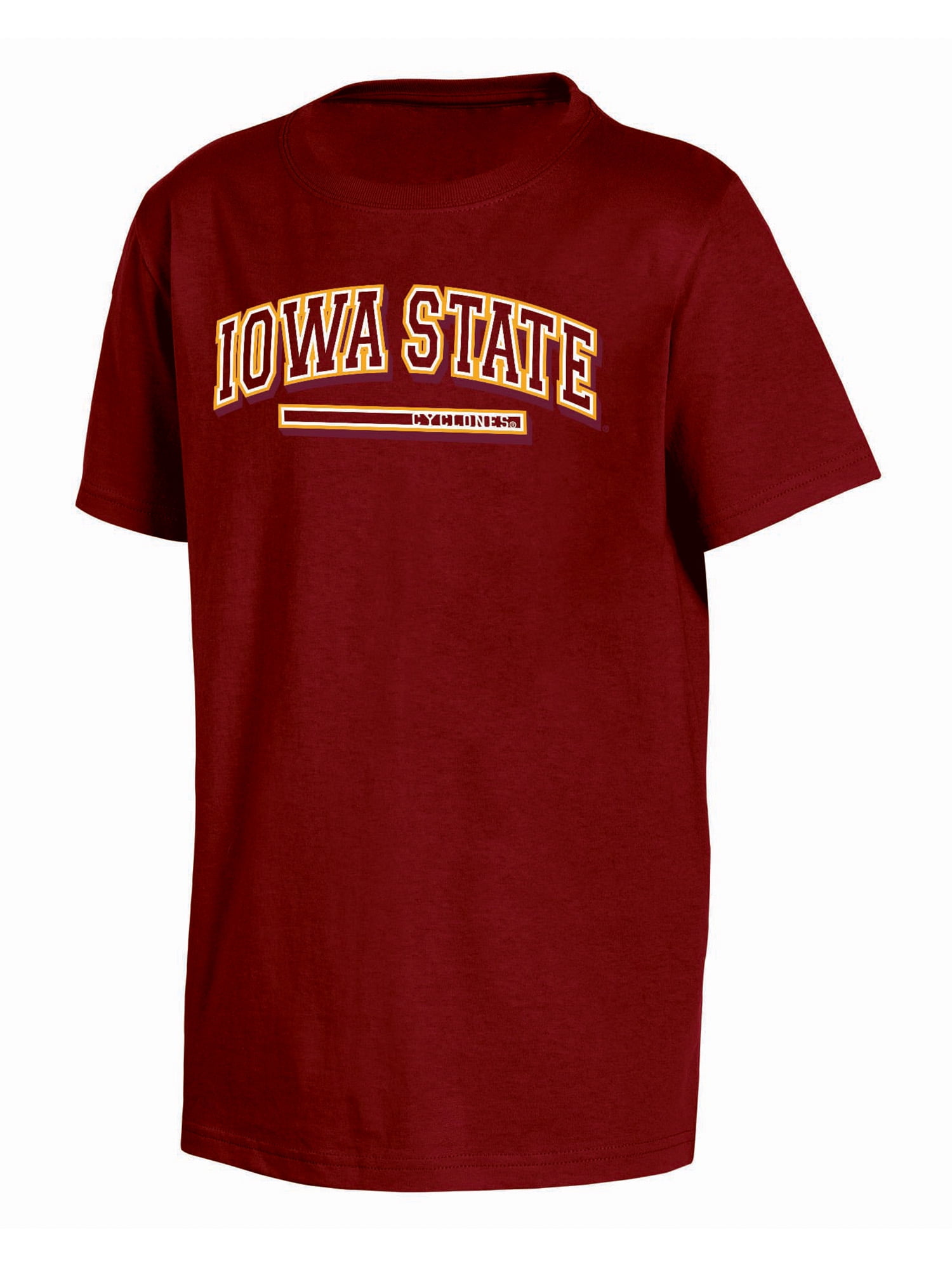 NCAA Boys' Short Sleeve Cotton T-Shirt, Officially Licensed College Team Logo Tee, Comfortable Crewneck Sports Fan Apparel
