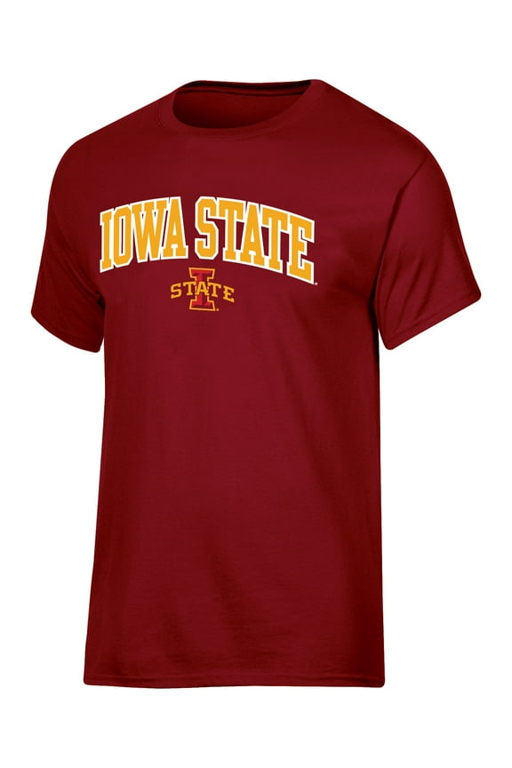 NCAA Iowa State Cyclones Men's Arch Over Logo Tee