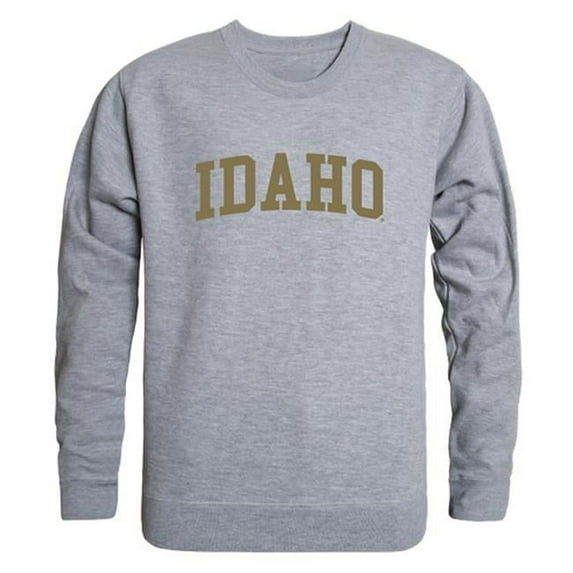 NCAA Idaho Vandals GameDay Crewneck T-Shirt, Heather Gray - Extra Large