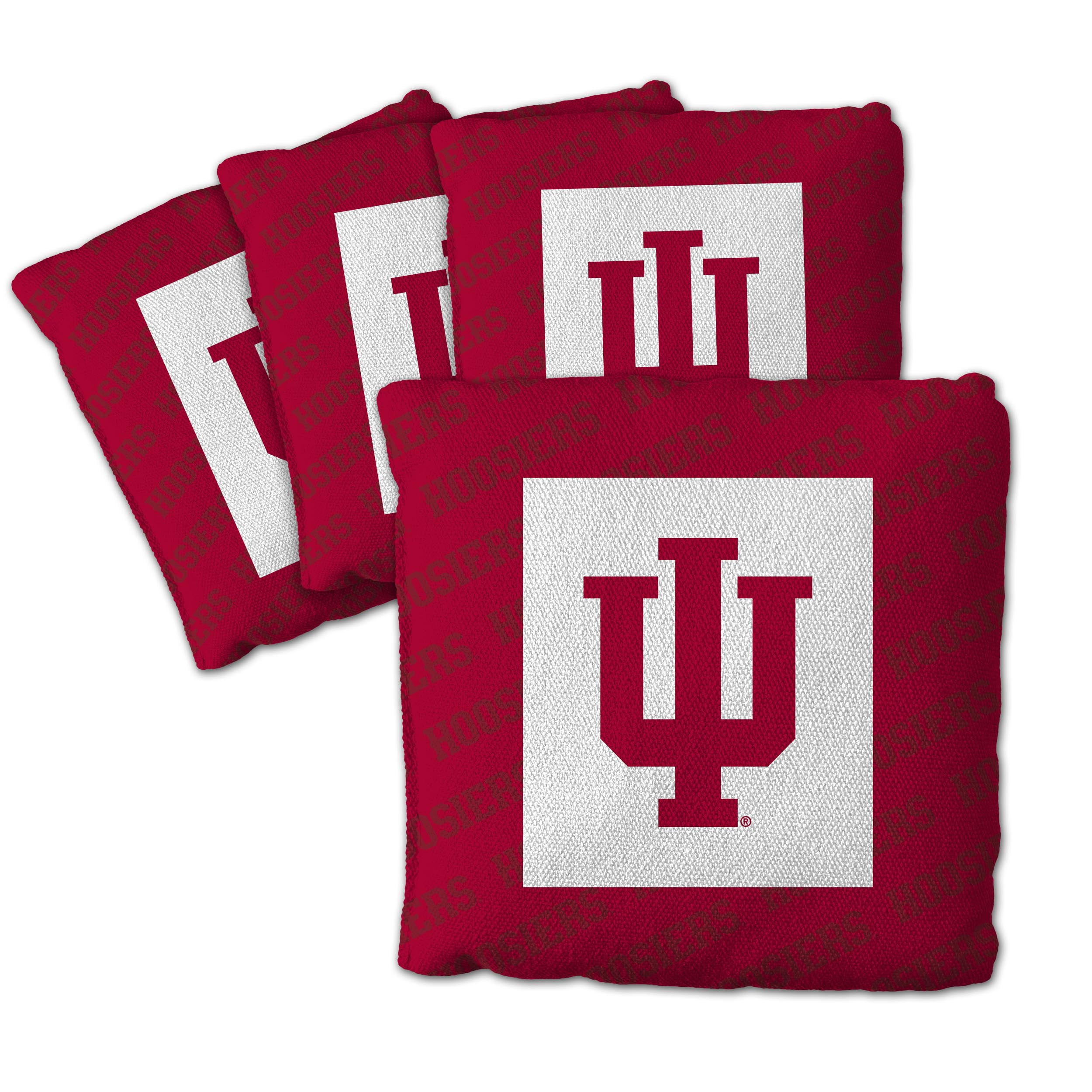 NCAA Indiana Hoosiers Cornhole Bags - 4PK - Red