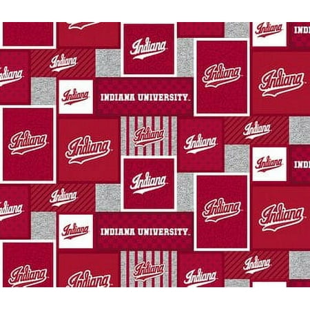 NCAA-Indiana IND-1177 College patch fleece