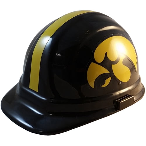 NCAA Iowa Hawkeyes Hard Hats with Ratchet Suspension