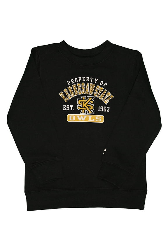 NCAA KSU Kennesaw State University Toddlers' Crew Neck Fleece