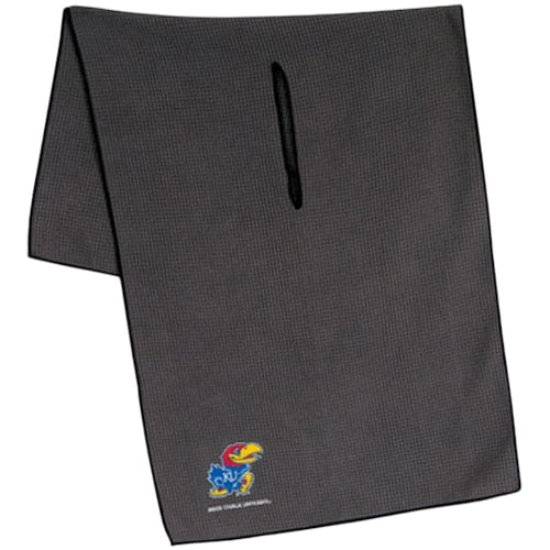 Kansas Jayhawks 19" x 41" Gray Microfiber Towel
