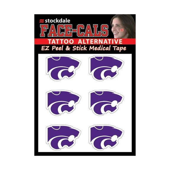 NCAA Kansas State Prime 3" x 5" Mini Face Cal