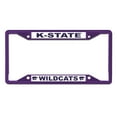 thumbnail image 1 of NCAA Kansas State Team Colored Small Over Small License Plate Frame, 1 of 2
