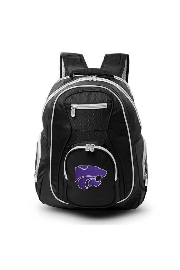 MOJO Black Kansas State Wildcats Trim Color Laptop Backpack