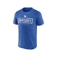 thumbnail image 1 of NCAA Kentucky Wildcats Men's Synthetic Blue Heather Short Sleeve T-Shirt, 1 of 4
