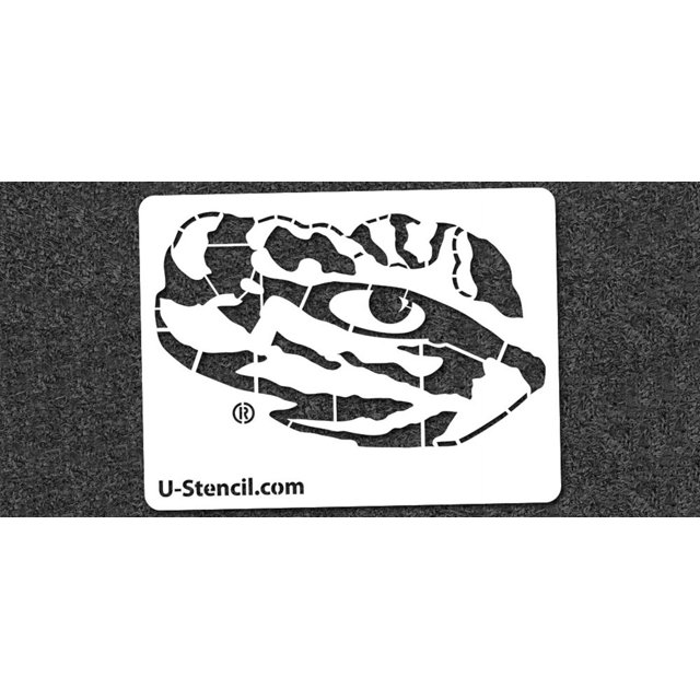 NCAA LSU Tigers Collegiate Tiger Eye Mini Stencil Kit - Walmart.com