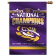 thumbnail image 1 of NCAA LSU Tigers National Champions 2019 House Banner, 1 of 1